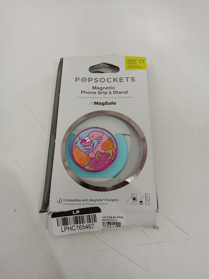 POPSOCKETS POPGRIP MAGNETIC Phone Grip & Stand FOR MAGSAFE - enamel flamingo image 2