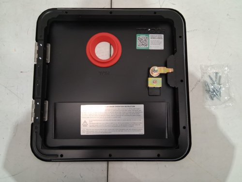 Fogatti RV Tankless Water Heater Access Door - 15" x 18" - Black (Model: FSBD-1518/BLK) image 5