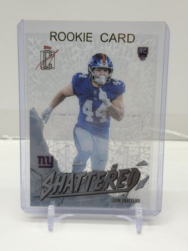CAM SKATTEBO ROOKIE CARD - 2025 TOPPS SHATTERED (#S23) image 3