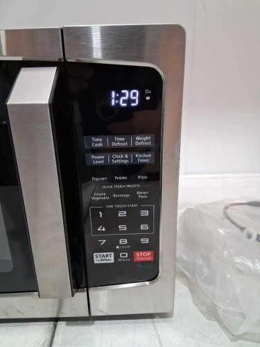 TOSHIBA COMPACT DIGITAL MICROWAVE OVEN - 0.9CU.FT - 1350w - BLACK/STAINLESS STEEL (MODEL: ML-EM25P(SS)/ca) image 5
