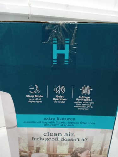 HoMedics T22 Air Purifier with Essential Oil Tray - 853 SQ FT range - White (Model: AP-T22-WT) image 4