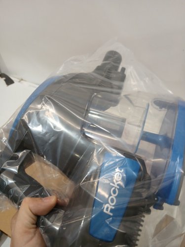 SHARK ROCKET PET ULTRA-LIGHT CORDED stick & handheld VACUUM cleaner - BLUE & GREY - (model: hv300c-u4) image 4