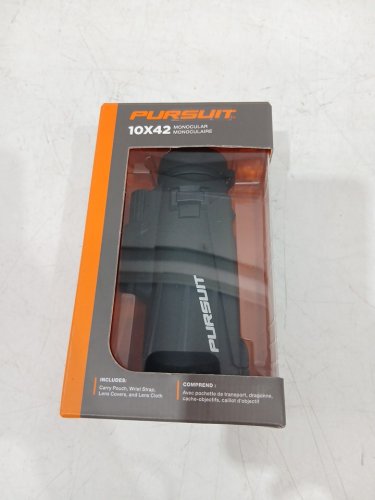 BPS Pursuit 10x WATERPROOF & FOGPROOF Monocular - 10 X 42 - BLACK image 2