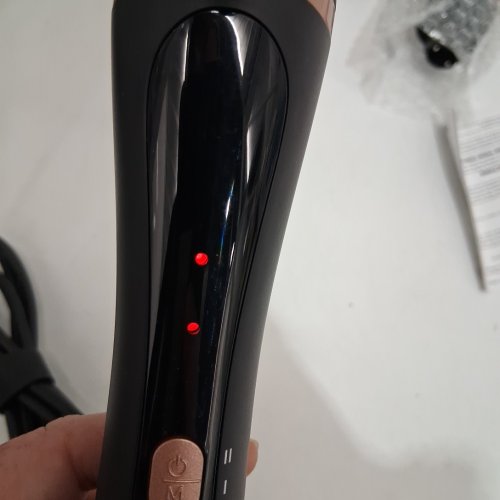 Aduarjo 5-in-1 Ceramic Curling Wand - 3 ceramic barrels + thermal brush - rose gold (model: mn-c14a) image 4