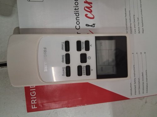 3 IN 1 FRIGIDAIRE PORTABLE ROOM AIR CONDITIONER WITH DEHUMIDIFIER MODE - 5500 BTU DOE (8000 BTU ASHREA) (MODEL:FHPC082AC1) image 10