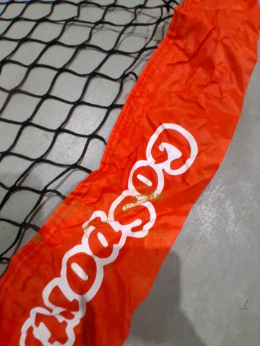 gosports BASEBALL AND SOFTBALL PRACTICE HTITING NET WITH BOW FRAME - 7ft x 7ft - black (model: BASB-NET-7x7-BLACK) image 4
