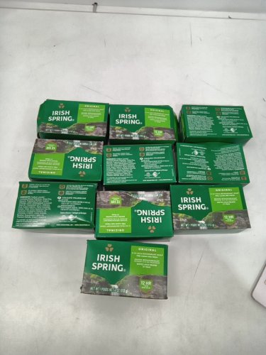 10PK IRISH SPRING ORIGINAL CLEAN BAR SOAP - 104.8G EACH image 2
