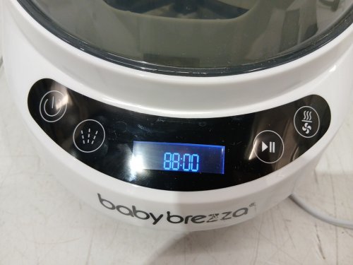 BabyBrezza Bottle Washer Pro 3-in-1 washer/sterilizer/dryer - holds 4 bottles - black/white (model: BRZ0103) image 4