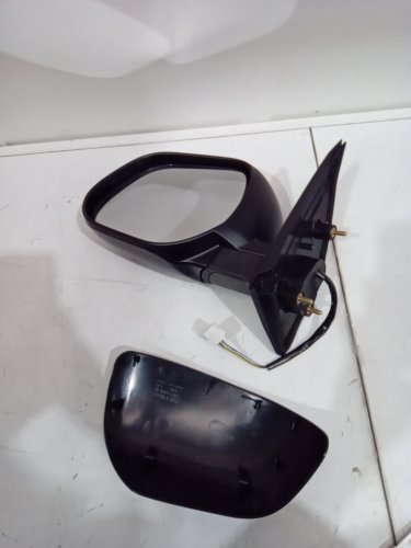 TRQ Driver Side Assembly Power Heated mirror - for various models - black (model: mra06195 image 4