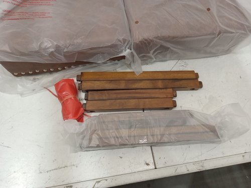 2PK COSTWAY backless wooden bar stools - 24" - 250lbs max - brown (model: jv11305bn-24) image 6