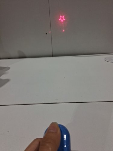 TBTEEK Finger Rotatable CAT TOY AND LED POINTER WITH 3 Modes AND 5 Fun Patterns - BLUE image 7