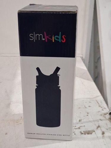 Kids simple modern the summit pop up top water bottle - 14oz - airplanes/brown (model:sm2-s-14-wu-m) image 4
