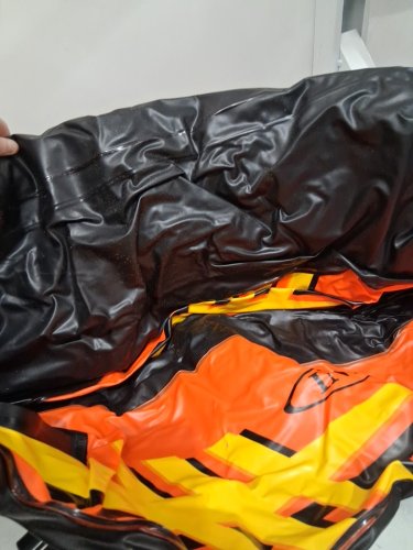 Kids INTEX RECREATION EXPLORER 200  INFLATABLE BOAT SET - 2-PERSON - 73" X 37" - ORANGE (MODEL: 58331EP) image 5