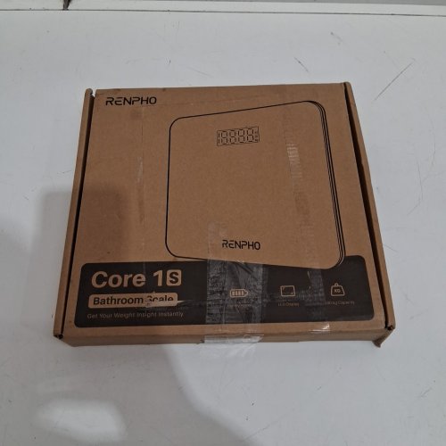RENPHO Core 1S Digital Body Weight Bathroom Scale - BLACK (MODEL: BG260R) image 2