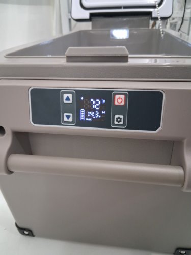EUHOMY car electric refrigerator cooler with app control - 32qt - 12v - grey (MODEL: cf001-35GR-CAEH)) image 6