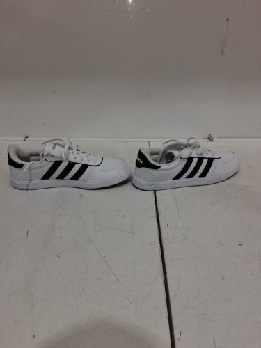 womens adidas breaknet cloud foam plus sleek sneaker - size 9 - white/black (STYLE: IH5426) image 2