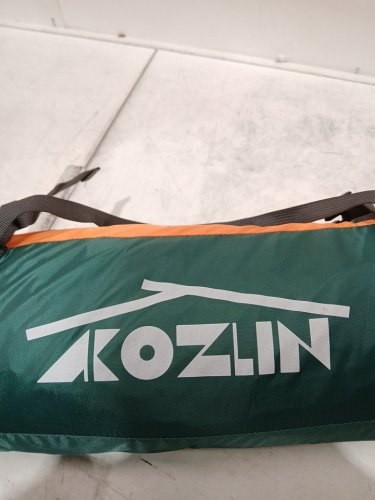 akozlin camping tent - 2 person - green/orange (model: AK-TENT-GR) image 5