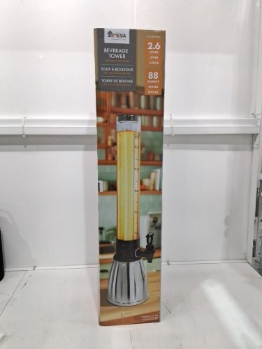 Mesa inspired living Beverage Tower with removable ice tube - 2.6L - CLEAR (MODEL: 1981256) image 2
