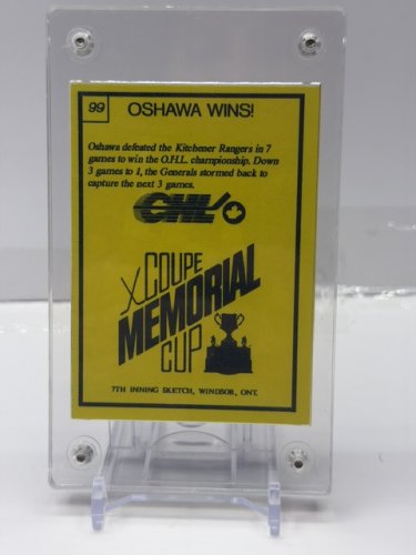 OHL OSHAWA GENERALS CHAMPS ERIC LINDROS CARD #99 image 2