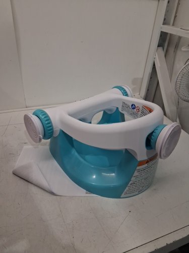 summer by ingenuity my bath seat, supports transition to adult tub - ages 5-10m - Aqua/blue/white (model: 19490) image 3