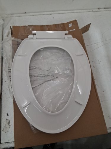 GarveeTech Elongated Round Toilet Seat - osfm - White (model:7pvwp) image 2