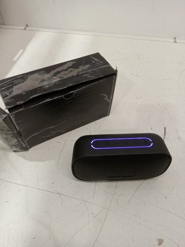 monster portable WATERPROOF bluetooth speaker - rgb | bluetooth 5.4 - black - (model: s150/MS62109) image 2