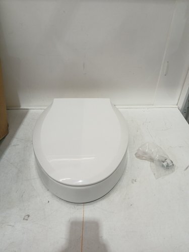 garvee Elongated RAISED Toilet Seat with Slow Soft Close  - white (model: pho_0xxxtm1s) image 3