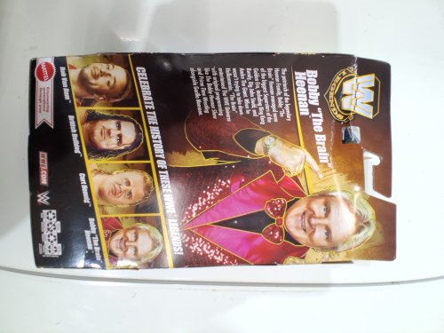 MATTEL WWE Elite Legends Bobby “The Brain” Heenan Action Figure & Accessories - 6" image 3