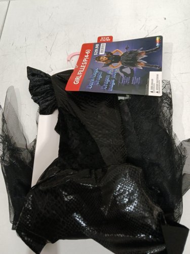 3PC DARK MAGIC DRAGON COSTUME SET - SMALL - BLACK (STYLE: 40943BK(S)) image 2