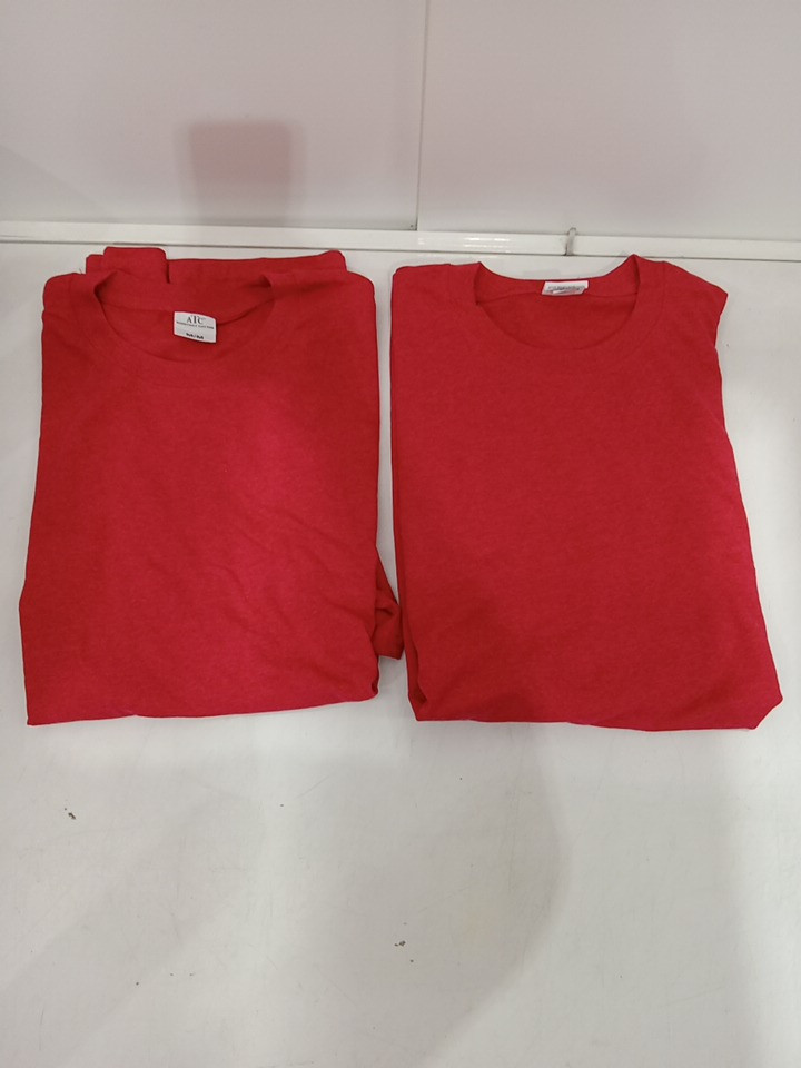 2 ATC EVERYDAY COTTON TEE - medium - heather red (Model: ATC1000) image 2