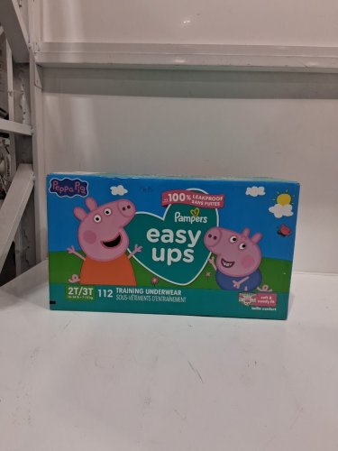 112pk Pampers easy ups Potty Training Underwear for Toddlers - size 2t-3t - Peppa Pig image 2
