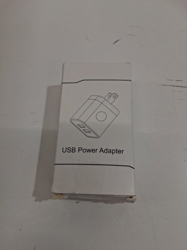 3PK LUOATIP USB Wall Charger - 5V/2.1A Dual Port USB Cube Power Adapter (model: hc45) image 4