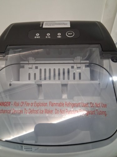 EUHOMY COUNTERTOP ICE MAKER MACHINE - MAKES 26LB/DAY - BLACK (MODEL: IM-06D / IM001-BBL-CAEH) image 7