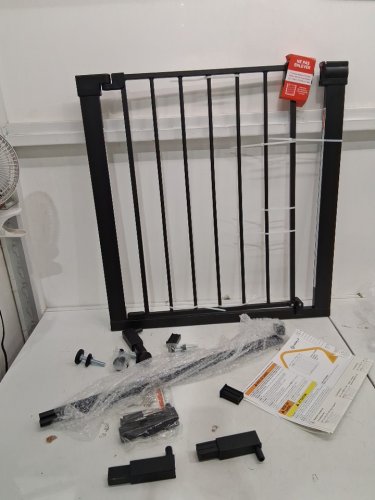 Safety 1st Easy Install Walk Through Baby Gate ADJUSTABLE - 29" to 38" x 28" TALL - BLACK (MODEL: GA105CBLKf2) image 3