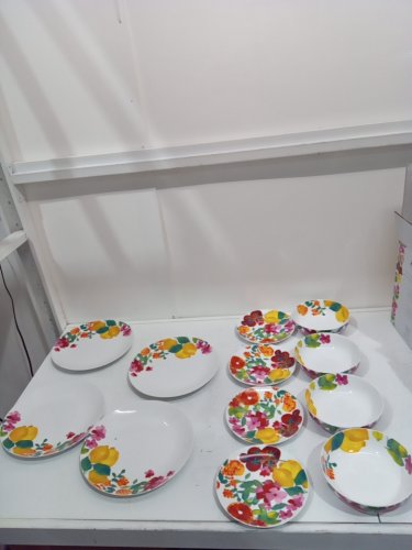 12pc Maxwell & Williams Capri Dinnerware Set - multi color floral (model: 1041712) image 3