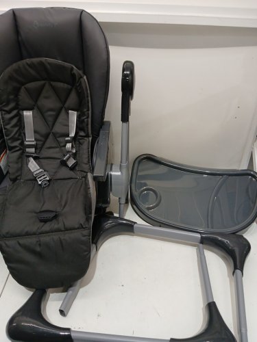 SAFETY 1ST OLEA 3-IN-1 HIGH CHAIR - MINERAL GRAPHITE GREY (MODEL: 03084CMGT) image 9