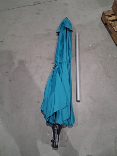 Costway Patio Market Umbrella -9FT- Turquoise (MODEL: OP70379NY) image 3
