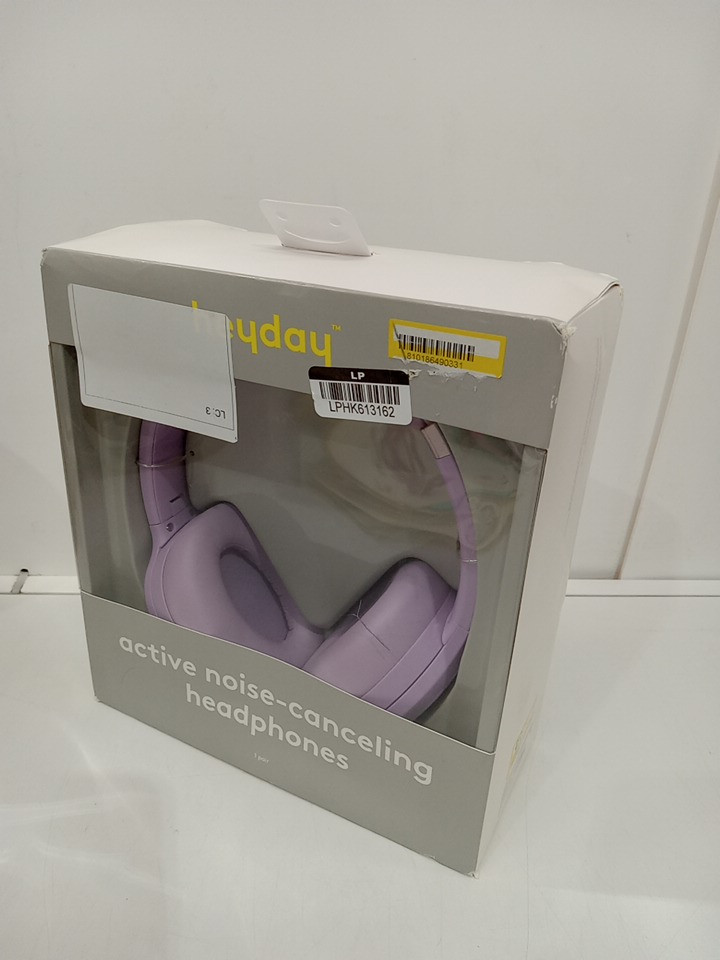 Heyday noise cancelling over the ear wireless bluetooth headphones - Purple (Model: 008 07 7474) image 2