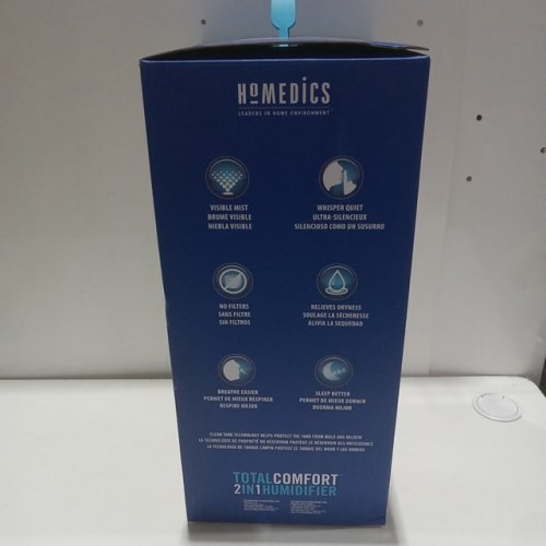 HoMedics Total Comfort 2-in-1 cool/warm mist Humidifier with remote - white (Model: UHE-WM10) image 5