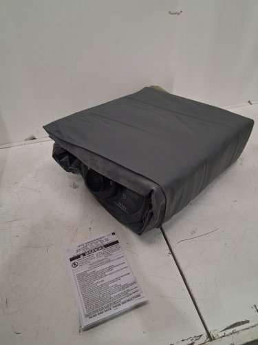 INTEX DURA-BEAM SERIES DELUXE COMFORT PLUSHFIBER-TECH inflatable AIR mattress WITH INTERNAL ELECTRIC PUMP - 18" - QUEEN - grey (MODEL : AP619D/64413ED) image 3