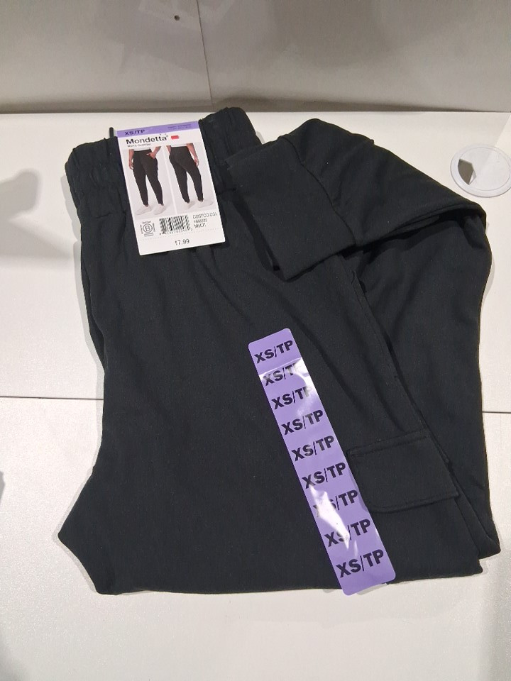 MEN'S MONDETTA OUTDOOR CARGO JOGGER TRACK PANTS - EXTRA SMALL - BLACK - (STYLE: 1866925) image 2