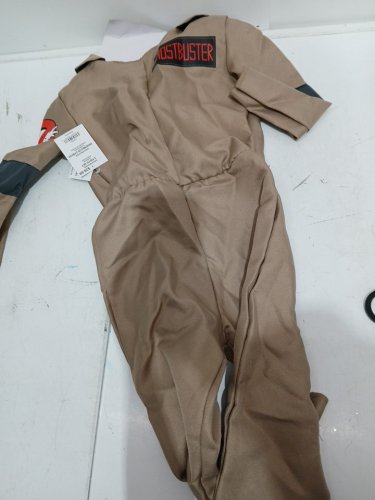 2PC TODDLER DISGUISE GHOSTBUSTERS FROZEN EMPIRE COSTUME - 3T-4T TAN image 4