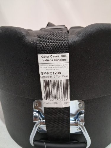 gator drum case - 15.5" x 15.5" x 10" - black (model : gp-p1208) image 4
