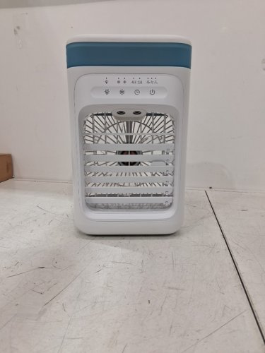 PORTABLE air cooler conditioner fan - 1000ml capacity - 12" - white (model: f35) image 4