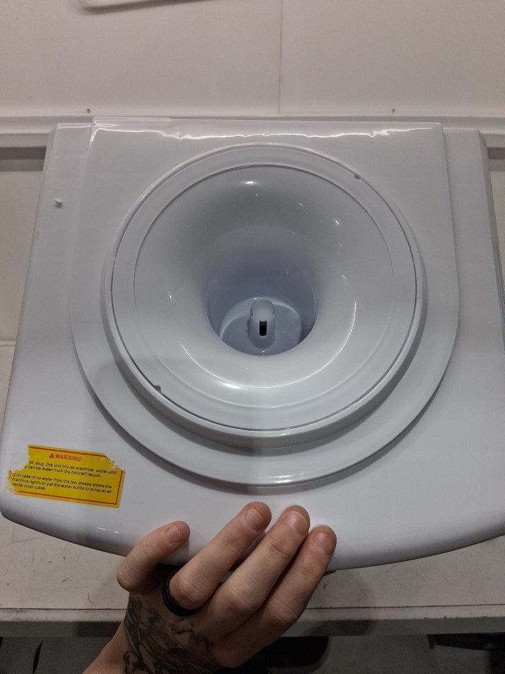 COSTWAY HOT OR COLD WATER DISPENSER - 5 GAL - WHITE - (MODEL:EP22276US) image 5