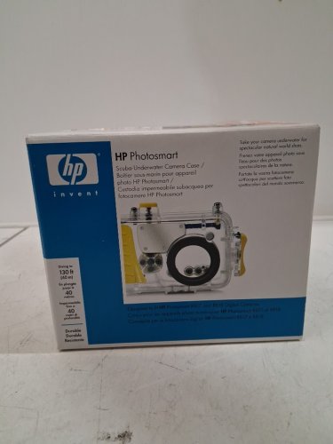 HP INVENT PHOTOSMART UNDERWATER CAMERA CASE FOR R817/R818 CAMERAS - CLEAR/YELLOW image 5