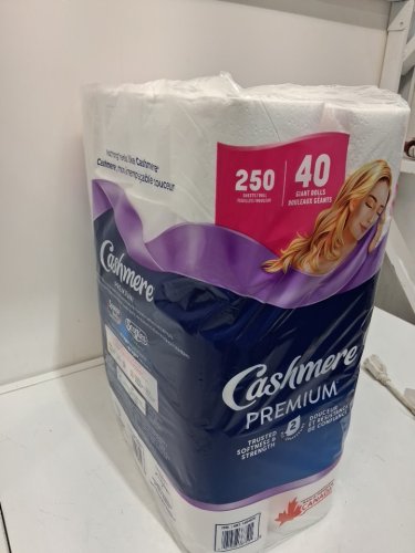 40Pk cashmere premium bath tissue giant toilet paper rolls - white (model: 1424970) image 3