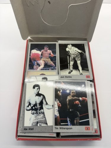 ASSTD 1991 PREMIER EDITION ALI WORLD BOXING CARDS image 15