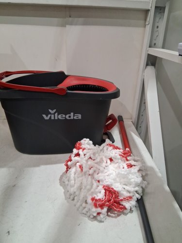 VILEDA EASYWRING BUCKET SYSTEM - BLACK/RED image 4