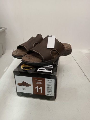 men's prospector austin 2.0 slide sandal - size 11 - brown/black (Style : 1982232) image 2